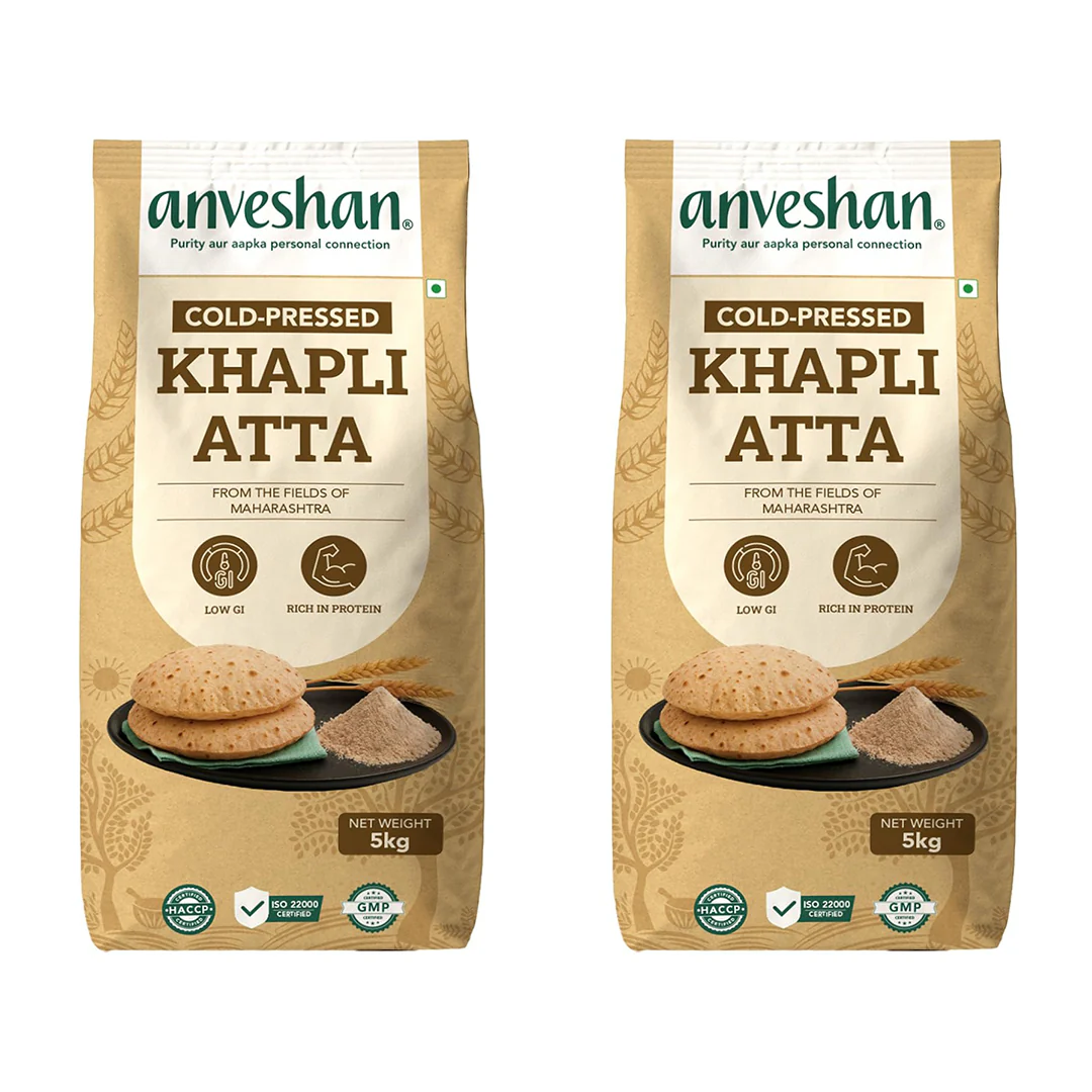 Khapli Aata 1 Kg Combo Pack of 2 - Image 7