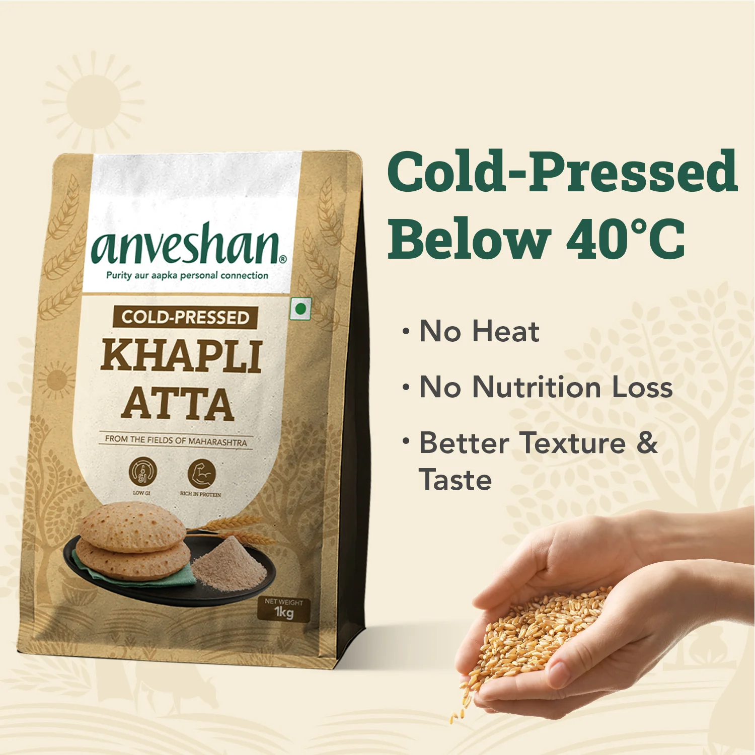 Cold-Pressed Khapli Atta - Image 7