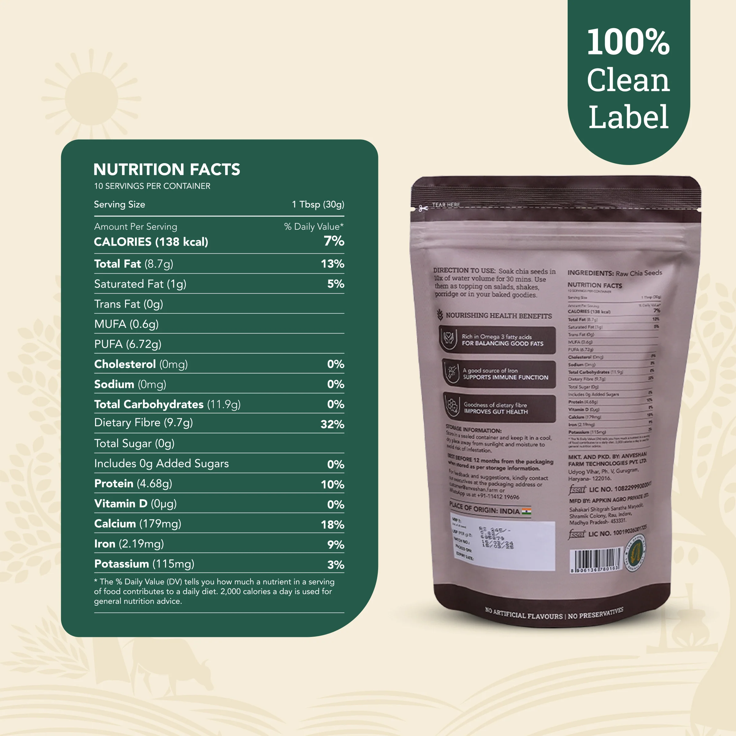 Raw Chia Seeds - Image 9
