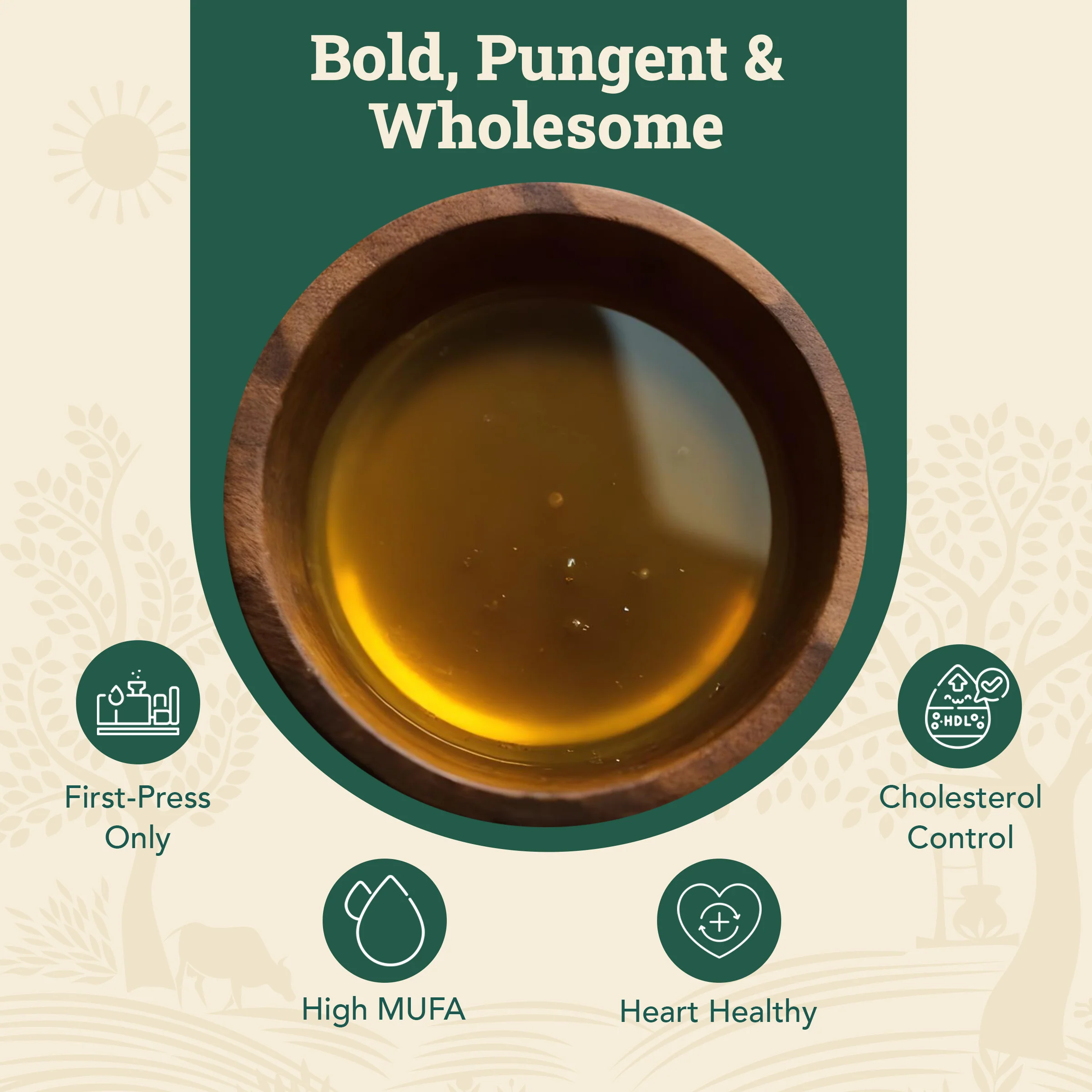 Wood-Pressed Black Mustard Oil - Image 5