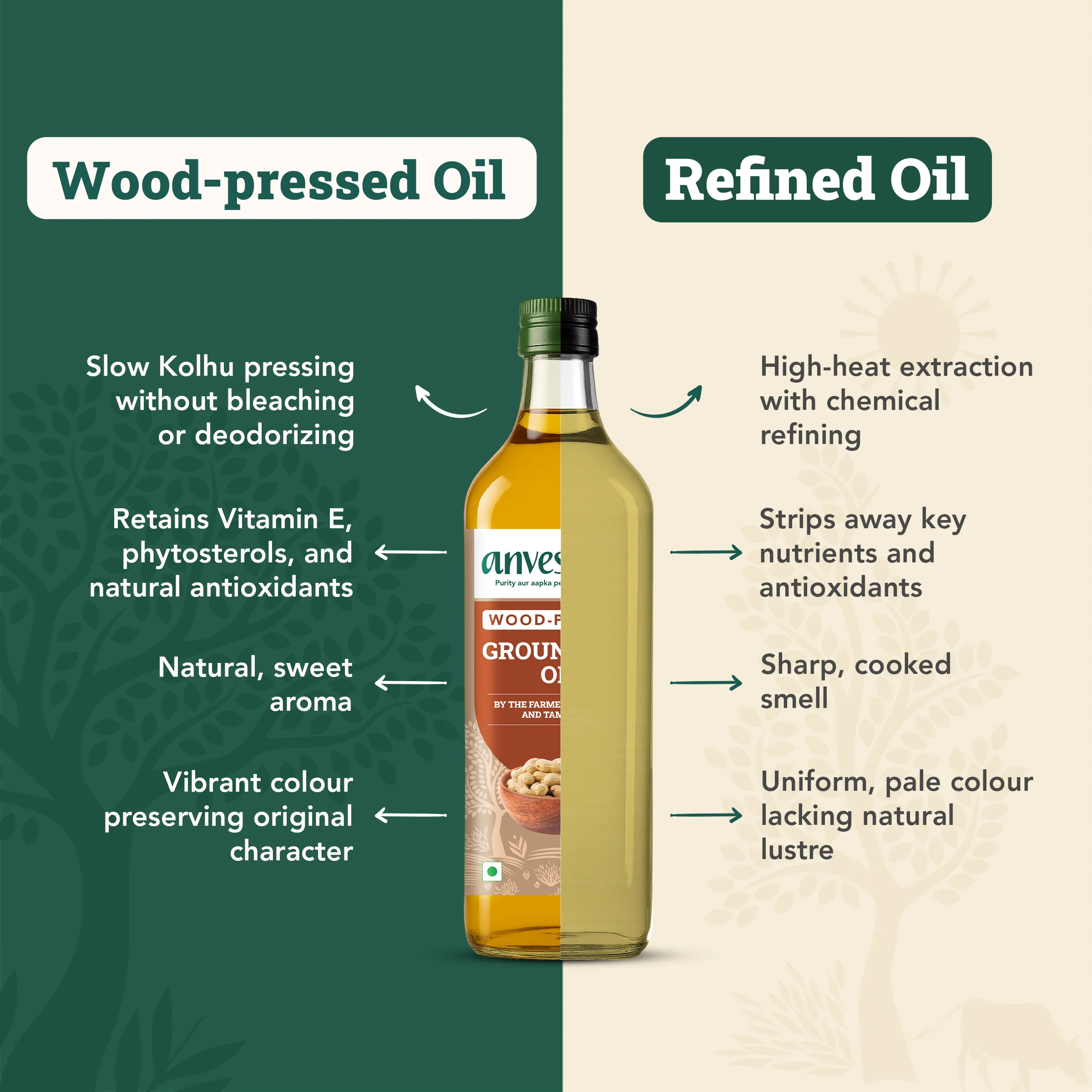 Wood-Pressed Groundnut Oil - Image 4