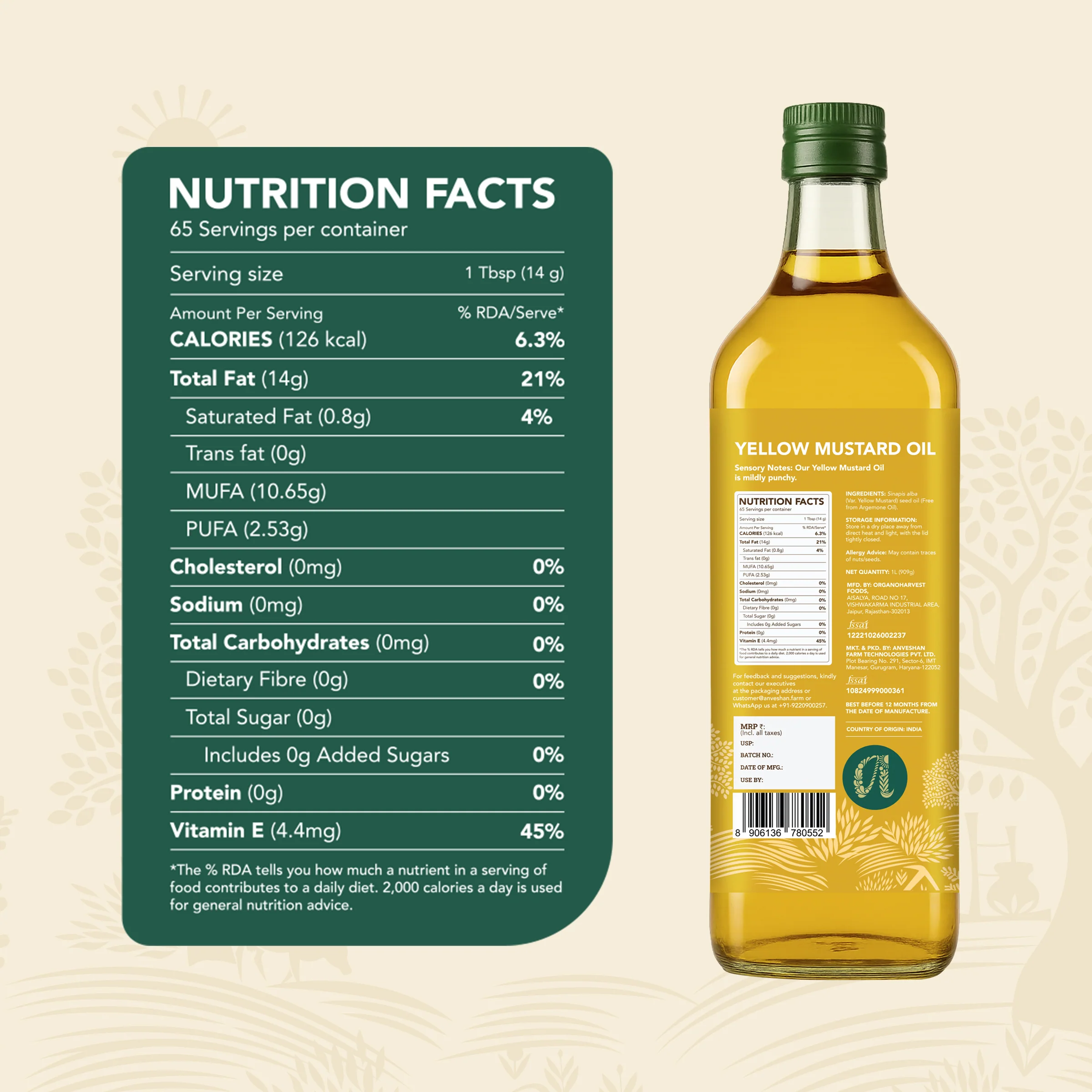 Wood-Pressed Yellow Mustard Oil - Image 12